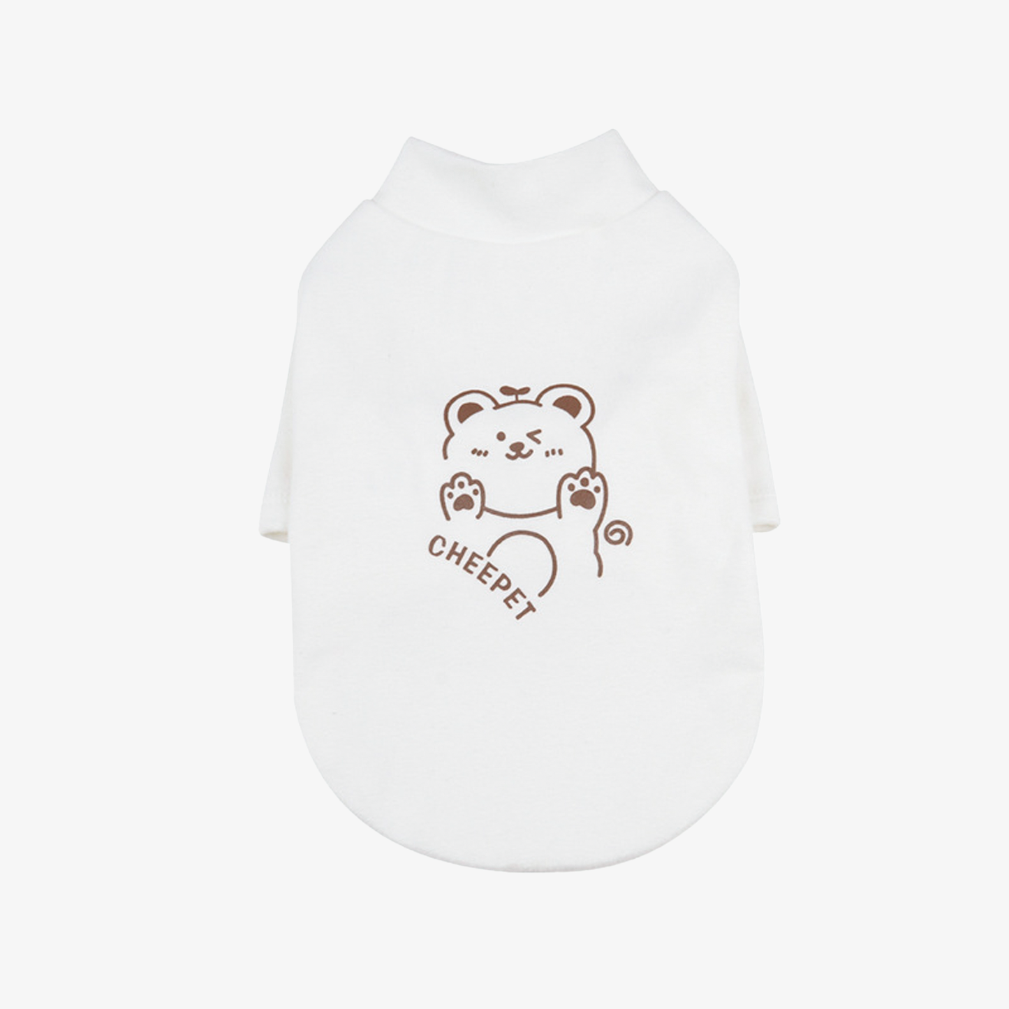 Chemises chaudes imprimées ours mignon 